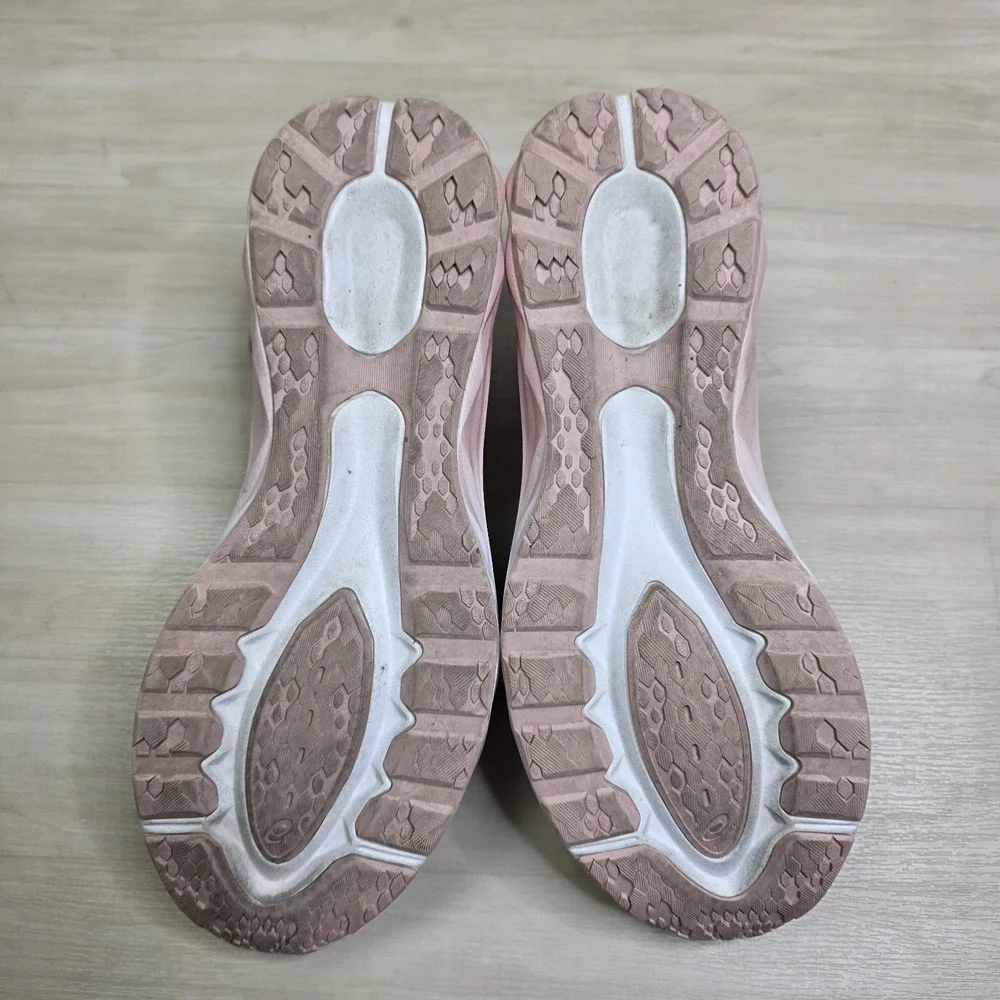 Asics FF Dynablast White Ginger Peach Running Shoes 1012A944 Women's Size 12‎